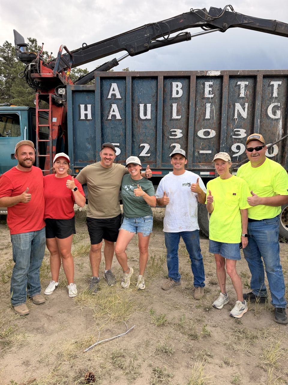 Volunteer crew