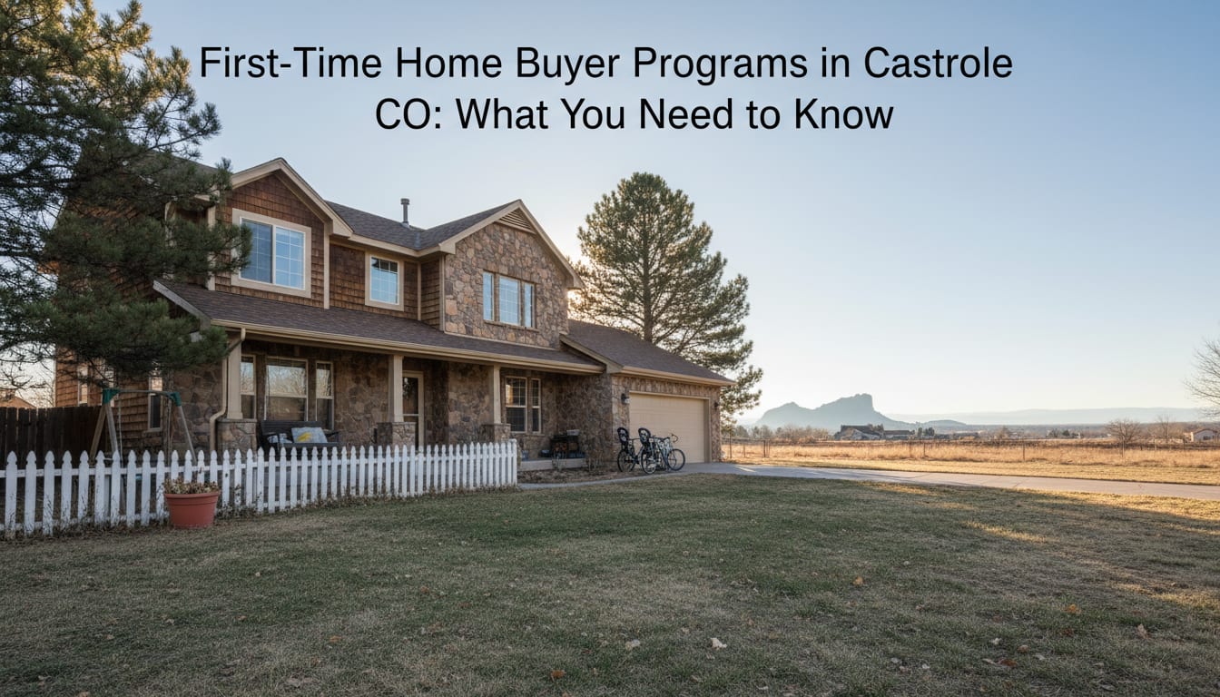 First-Time Home Buyer Programs in Castle Rock, CO: What You Need to Know